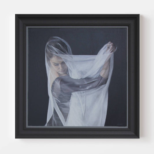 Veiled Within | 20x20" | Oils on canvas