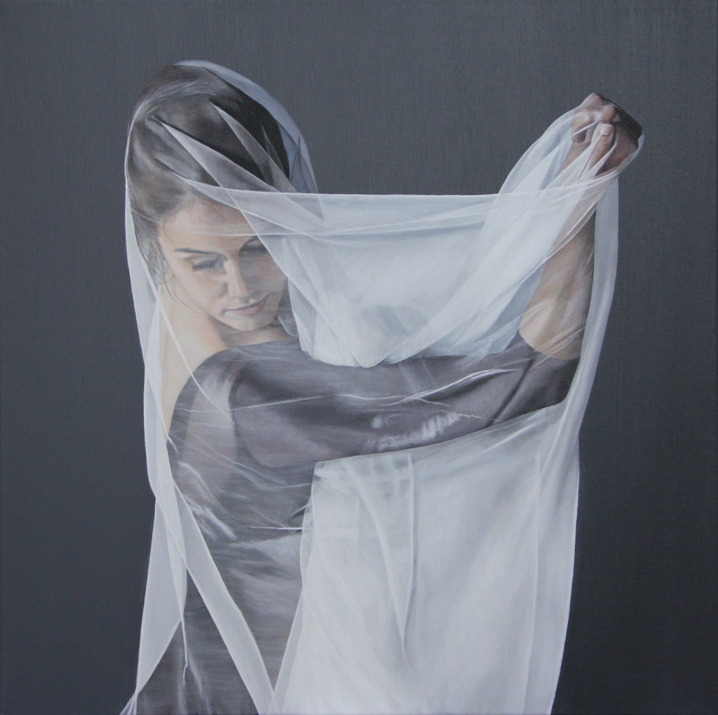 Veiled Within | 20x20" | Oils on canvas