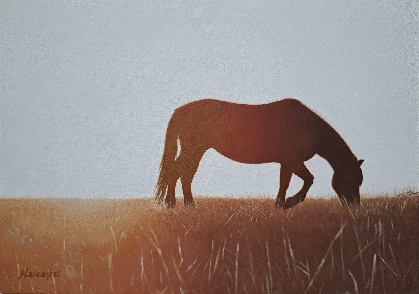 Serene Stride | A4 | Oils on board